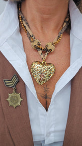 Collana Cuore Animalier